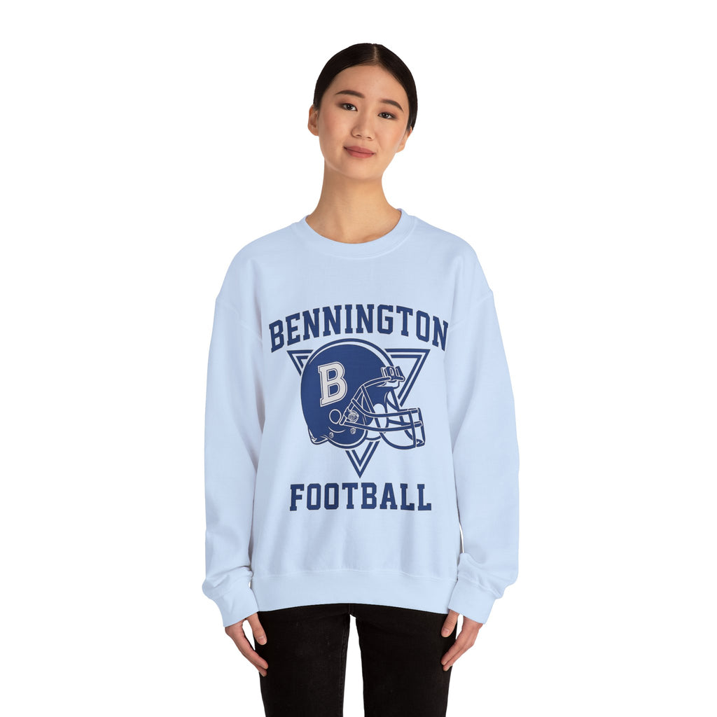 Bennington Football Crewneck Sweatshirt, Sports Apparel, Game Day Outfit, Unisex Pullover, Gifts for Fans, Comfortable Sweatshirt