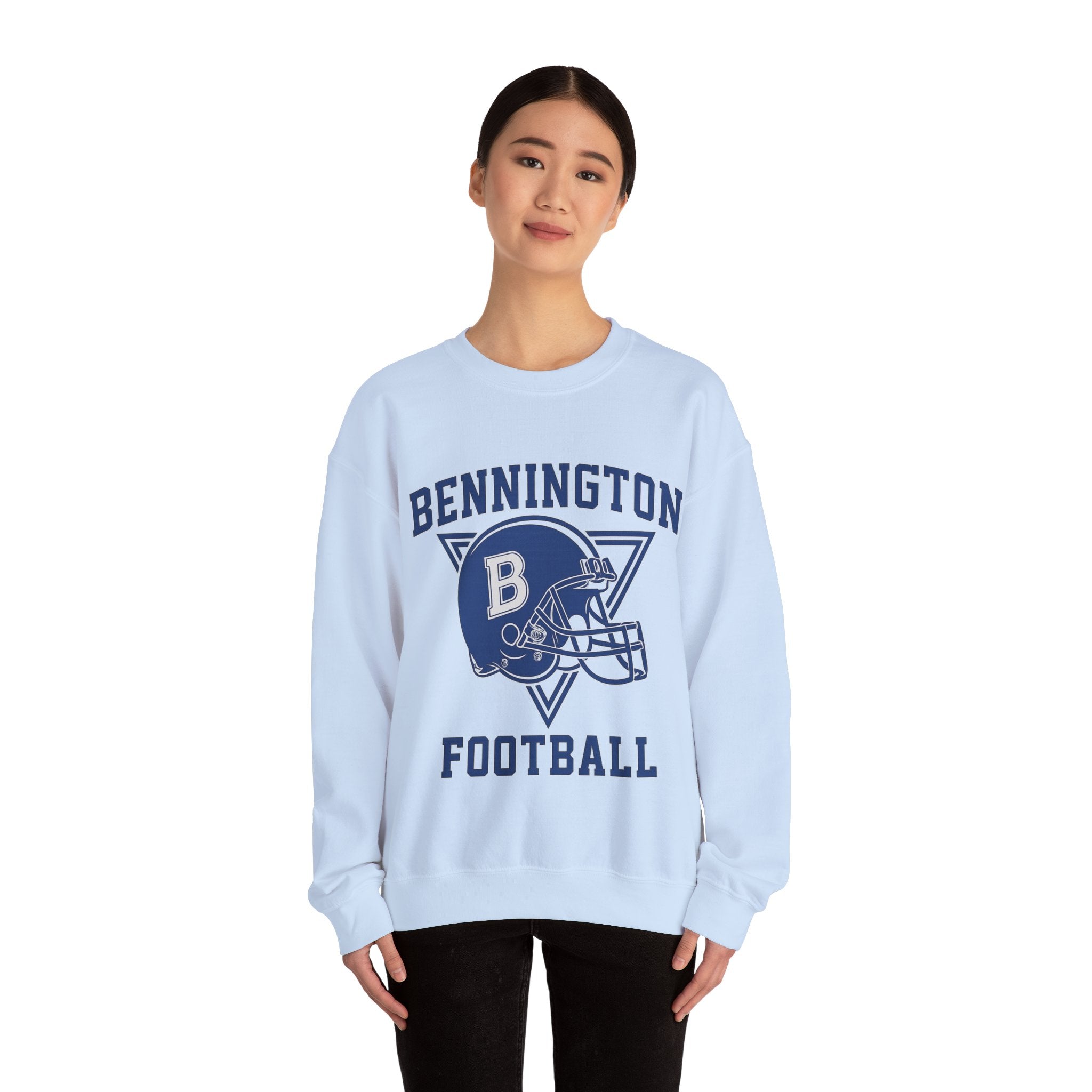 Bennington Football Crewneck Sweatshirt, Sports Apparel, Game Day Outfit, Unisex Pullover, Gifts for Fans, Comfortable Sweatshirt