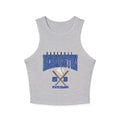 Bennington badger baseball Women's Micro Rib Racer Tank Top