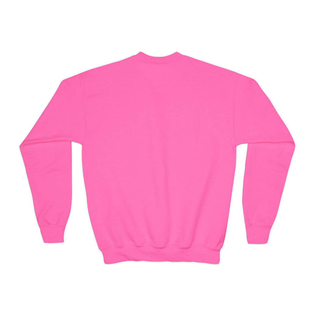 Youth Crewneck Sweatshirt with 'Go Badgers' Design - Fun, Comfortable, Perfect for Game Day, School Spirit, Youth Apparel, Sports Fans