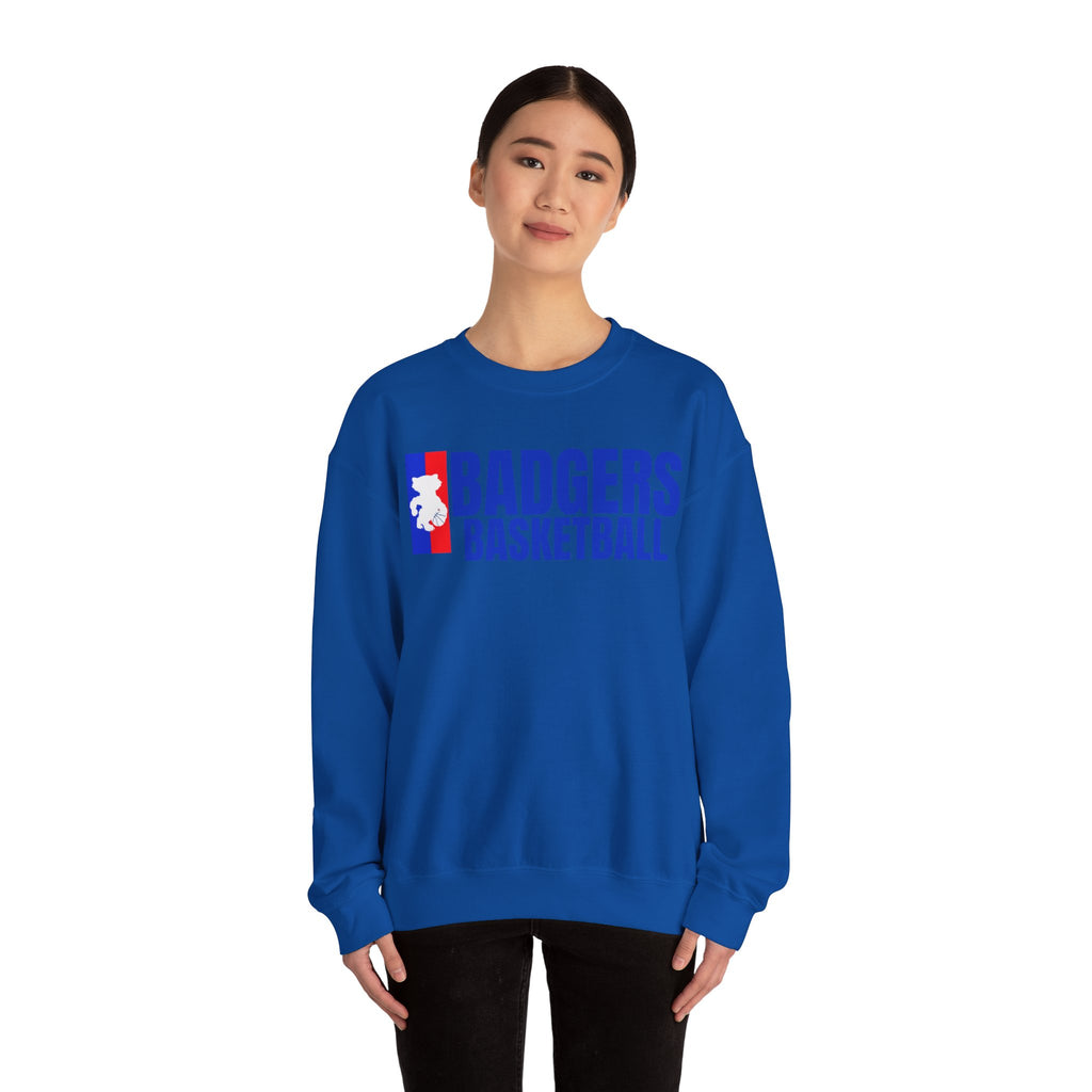 Badger basketball Unisex Heavy Blend™ Crewneck Sweatshirt
