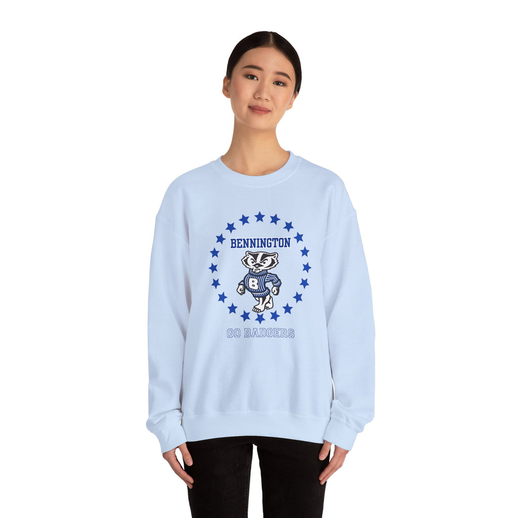 Sporty Mascot Crewneck Sweatshirt, Cozy Sweater, Perfect for Game Day, Team Spirit, College Apparel, Unisex Gift