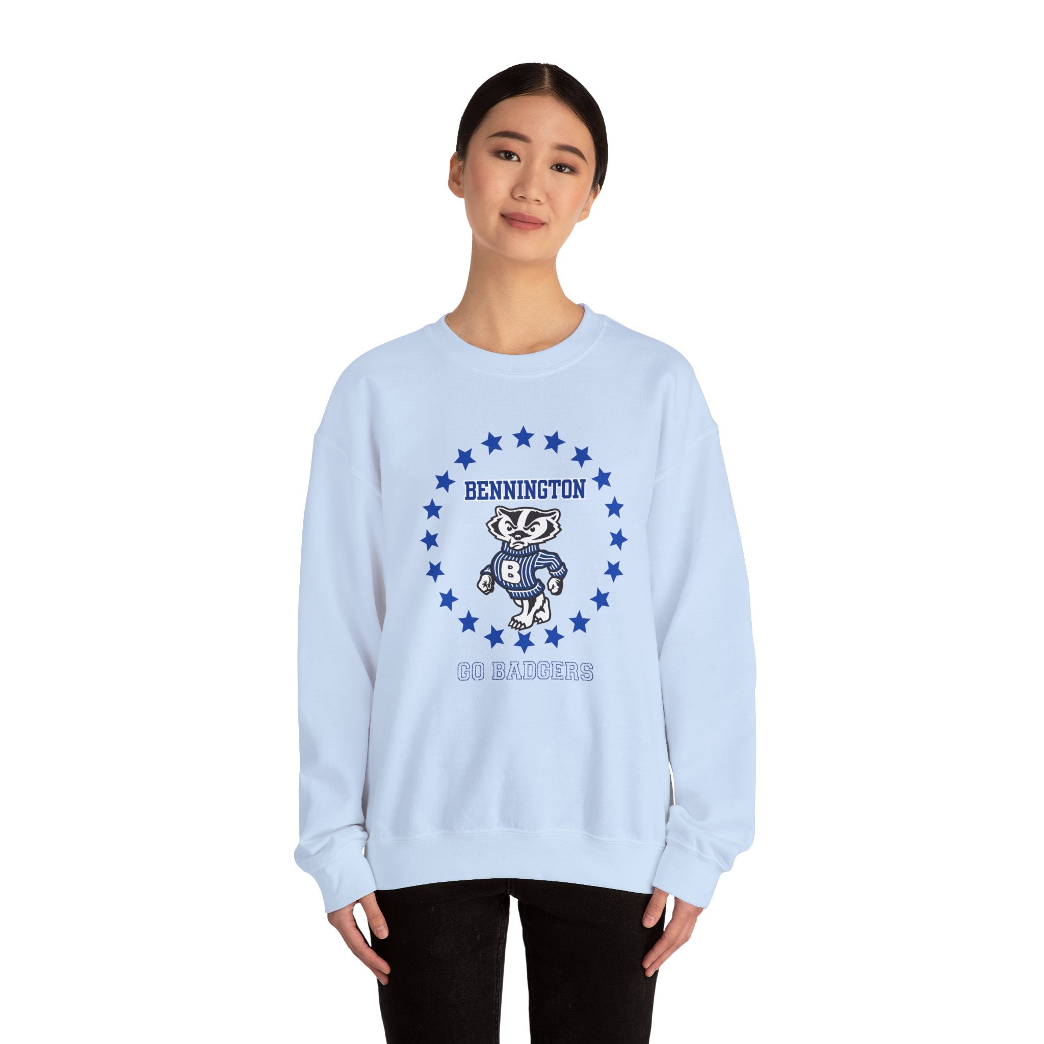Sporty Mascot Crewneck Sweatshirt, Cozy Sweater, Perfect for Game Day, Team Spirit, College Apparel, Unisex Gift