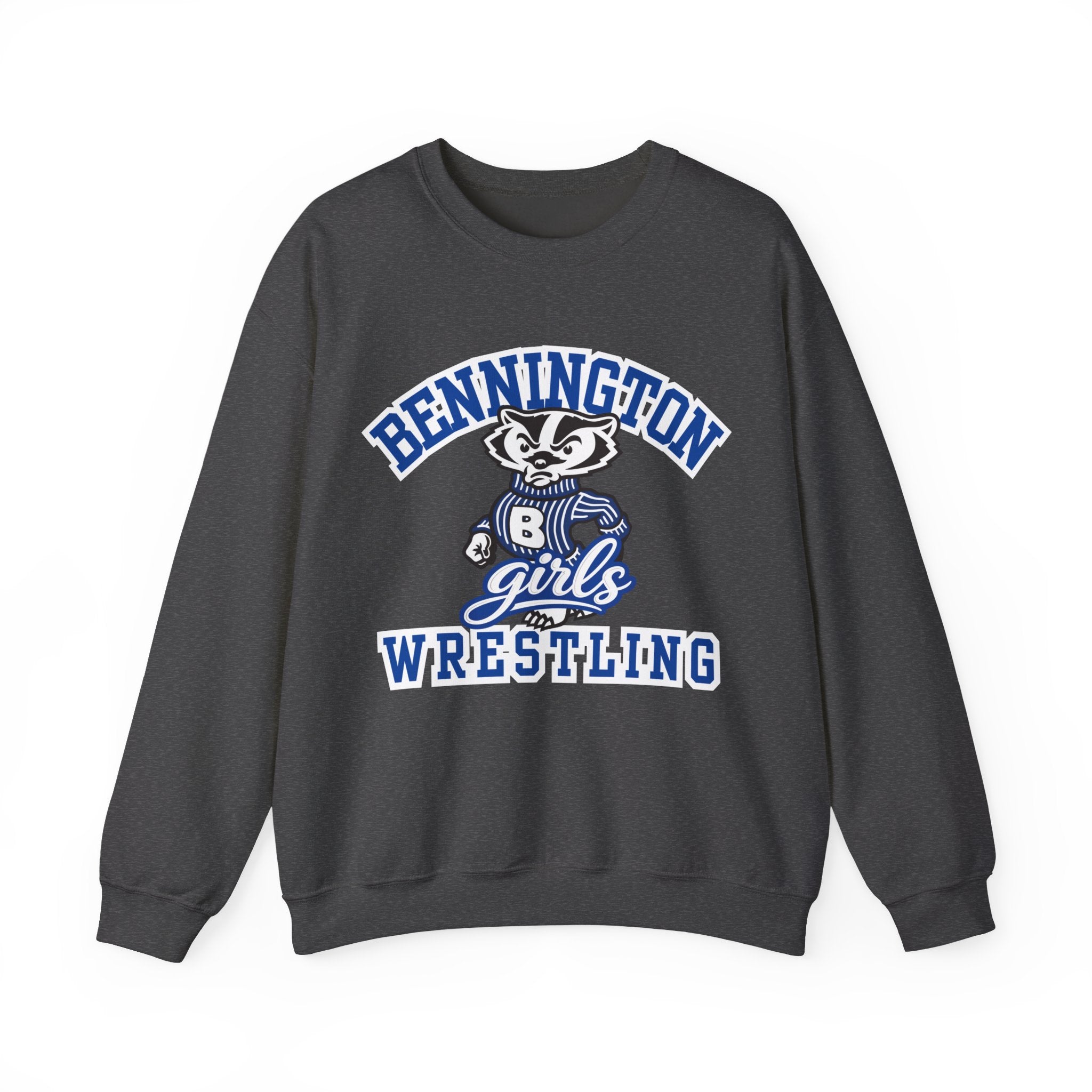 Girls Bennington wrestling Unisex Heavy Blend™ Crewneck Sweatshirt