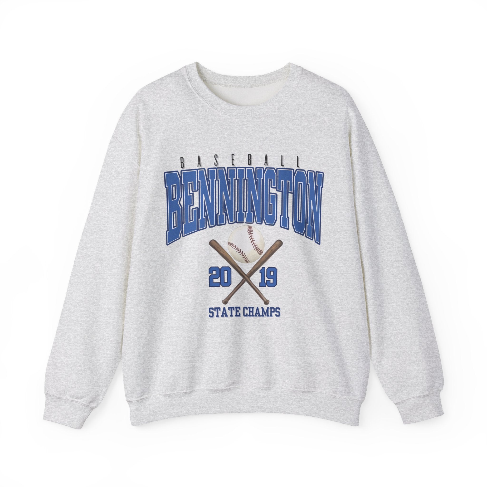 Bennington Baseball State Champs Sweatshirt - Unisex Crewneck, Sports Apparel, Gift for Sports Fans, Casual Wear, Team Merchandise