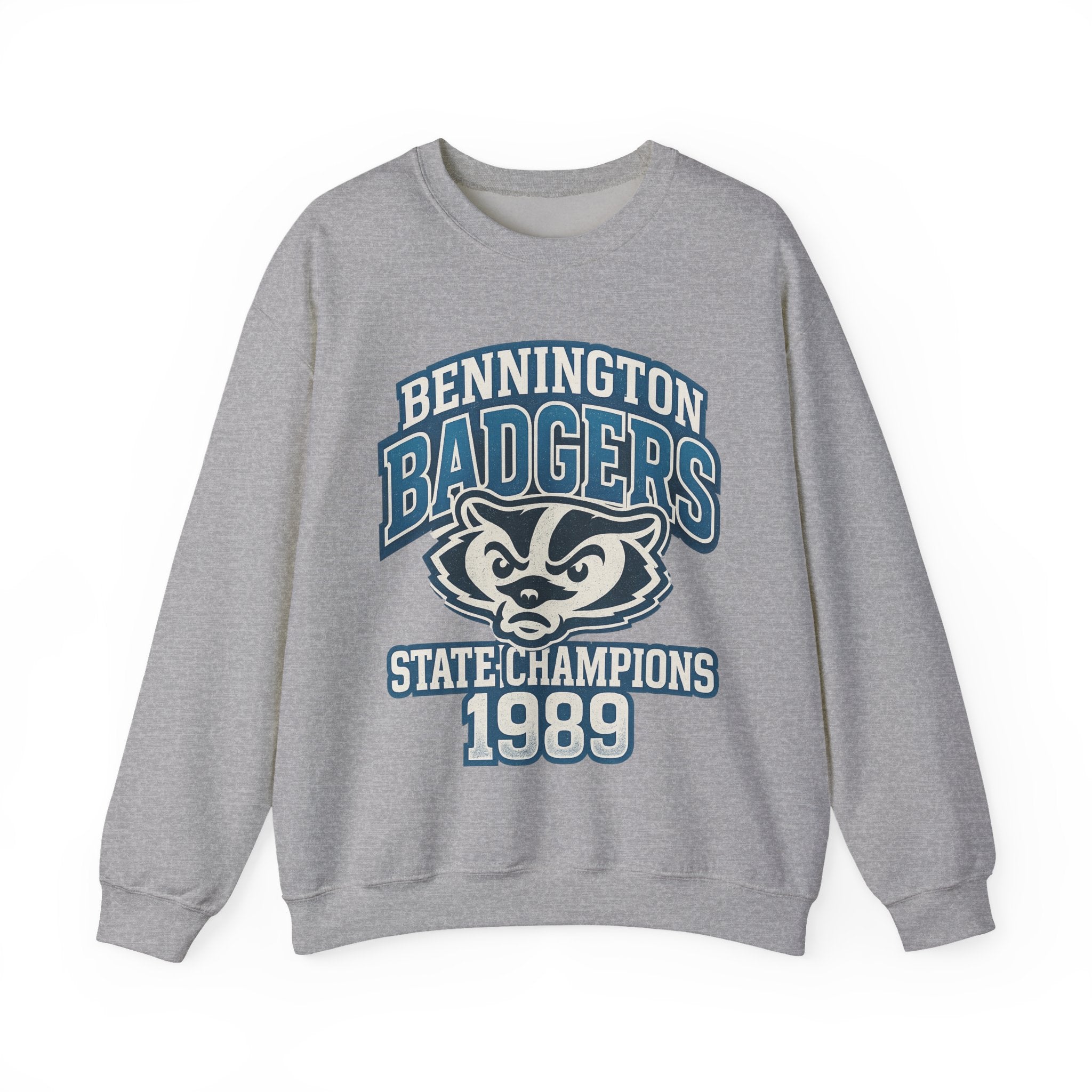 Vintage Badgers Crewneck Sweatshirt, Unisex Retro Sport Sweatshirt, College Team Apparel, State Champions Sweatshirt, Gift for Sports Fans