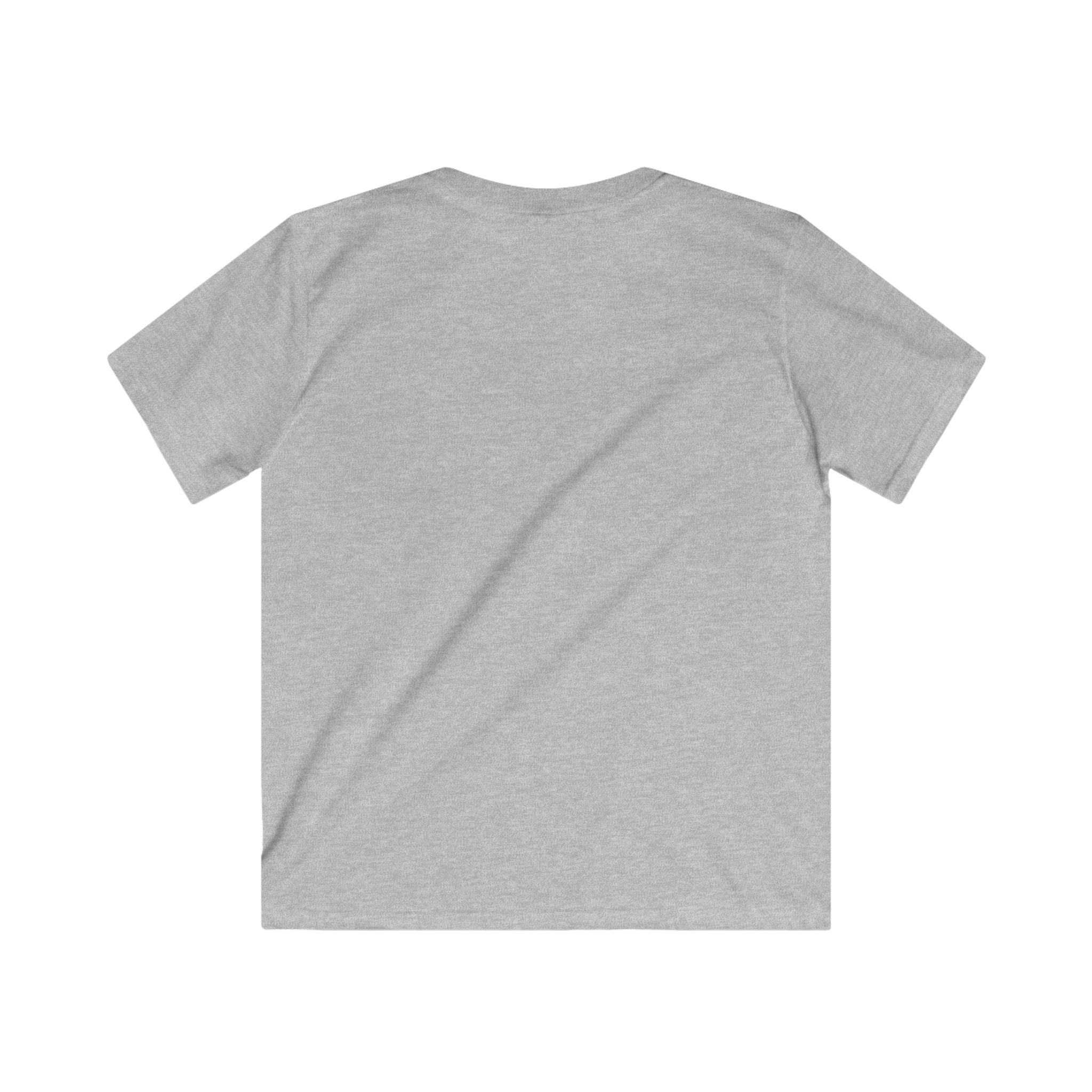 Kids Tee, Treading Bennington, Backwards Text, Softstyle Shirt for Children, Youth Clothing, Graphic Top, Unique Kids Apparel