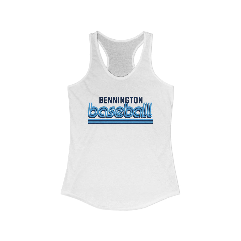 Bennington baseball Women's Ideal Racerback Tank