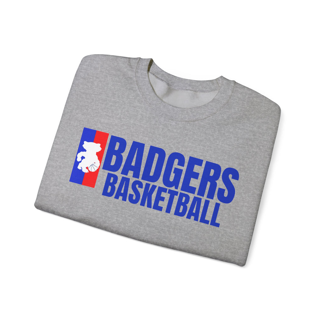 Badger basketball Unisex Heavy Blend™ Crewneck Sweatshirt