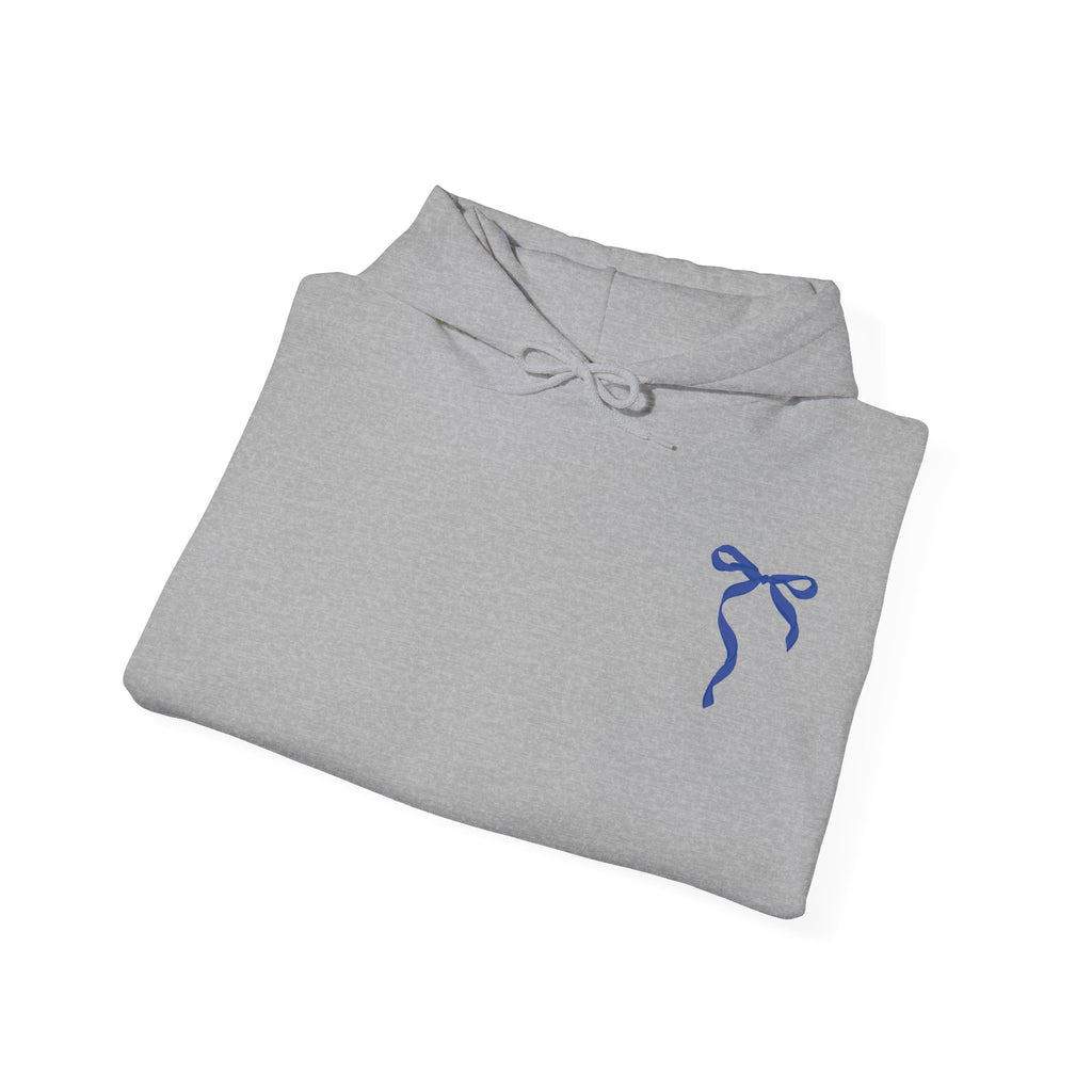 Blue ribbon bow badgers hoodie Unisex Heavy Blend™ Hooded Sweatshirt