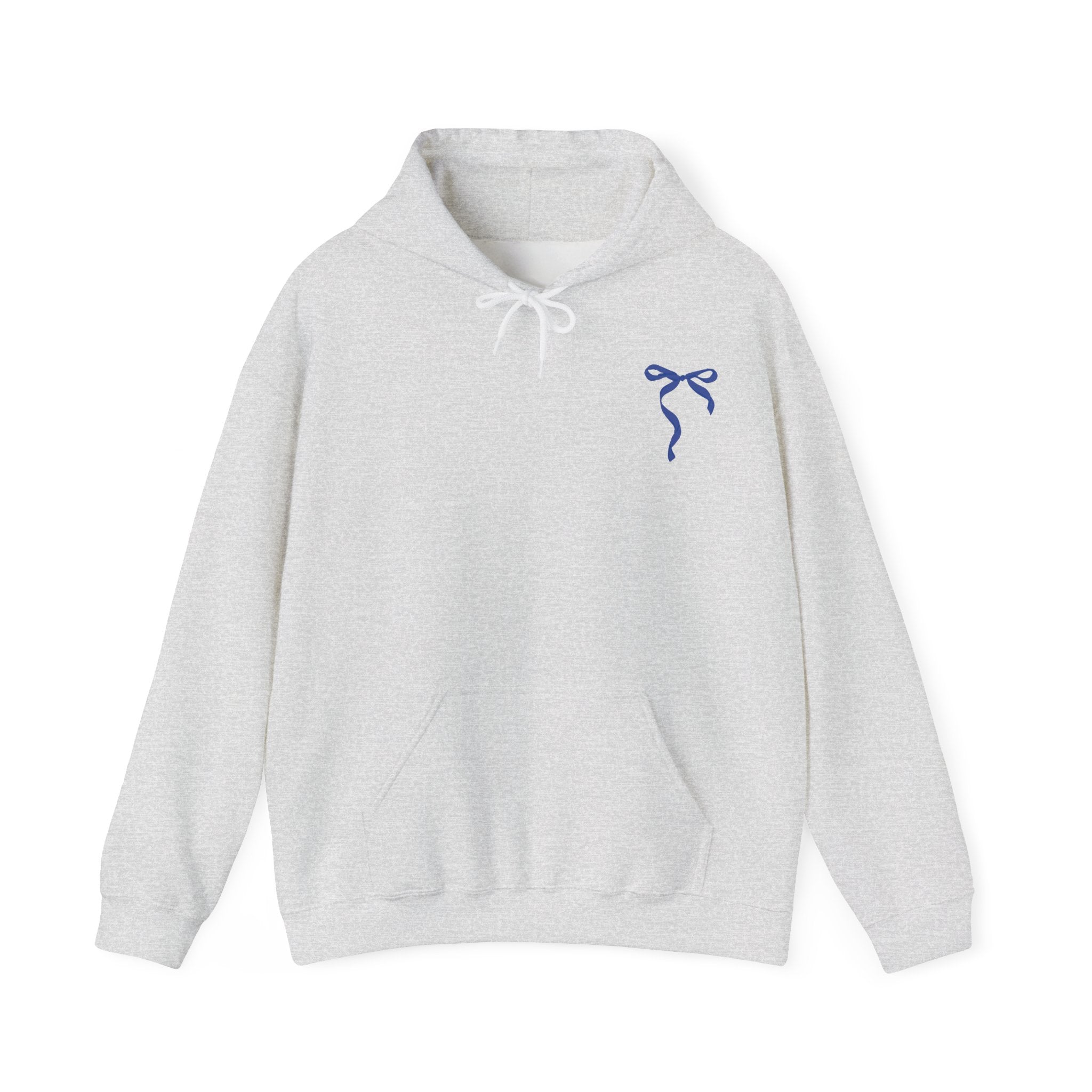 Blue ribbon bow badgers hoodie Unisex Heavy Blend™ Hooded Sweatshirt