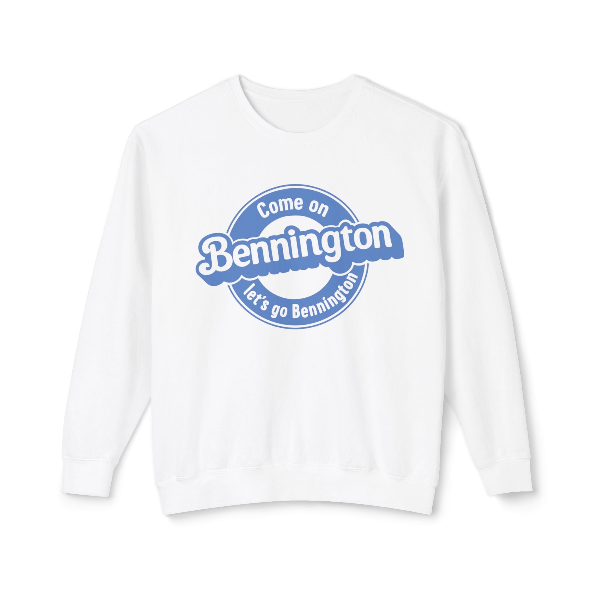 Bennington Vintage Sweatshirt, Unisex Crewneck Hoodie, Cozy Casual Wear, Perfect for College Spirit, Team Events, Gift Idea