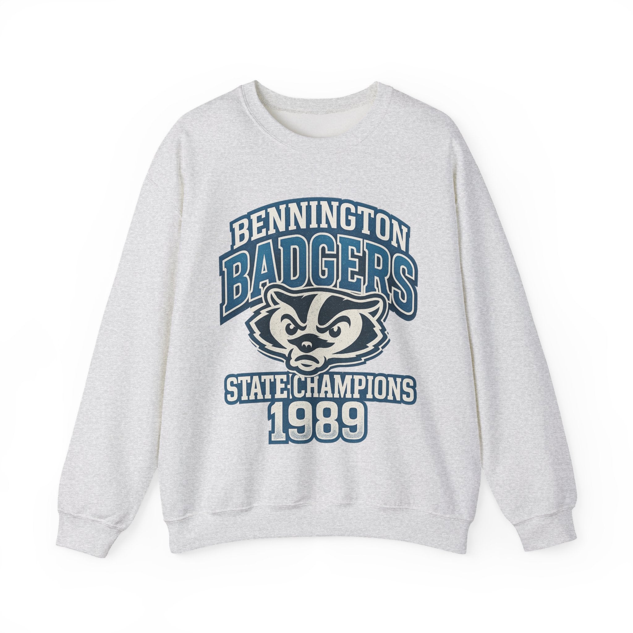 Vintage Badgers Crewneck Sweatshirt, Unisex Retro Sport Sweatshirt, College Team Apparel, State Champions Sweatshirt, Gift for Sports Fans