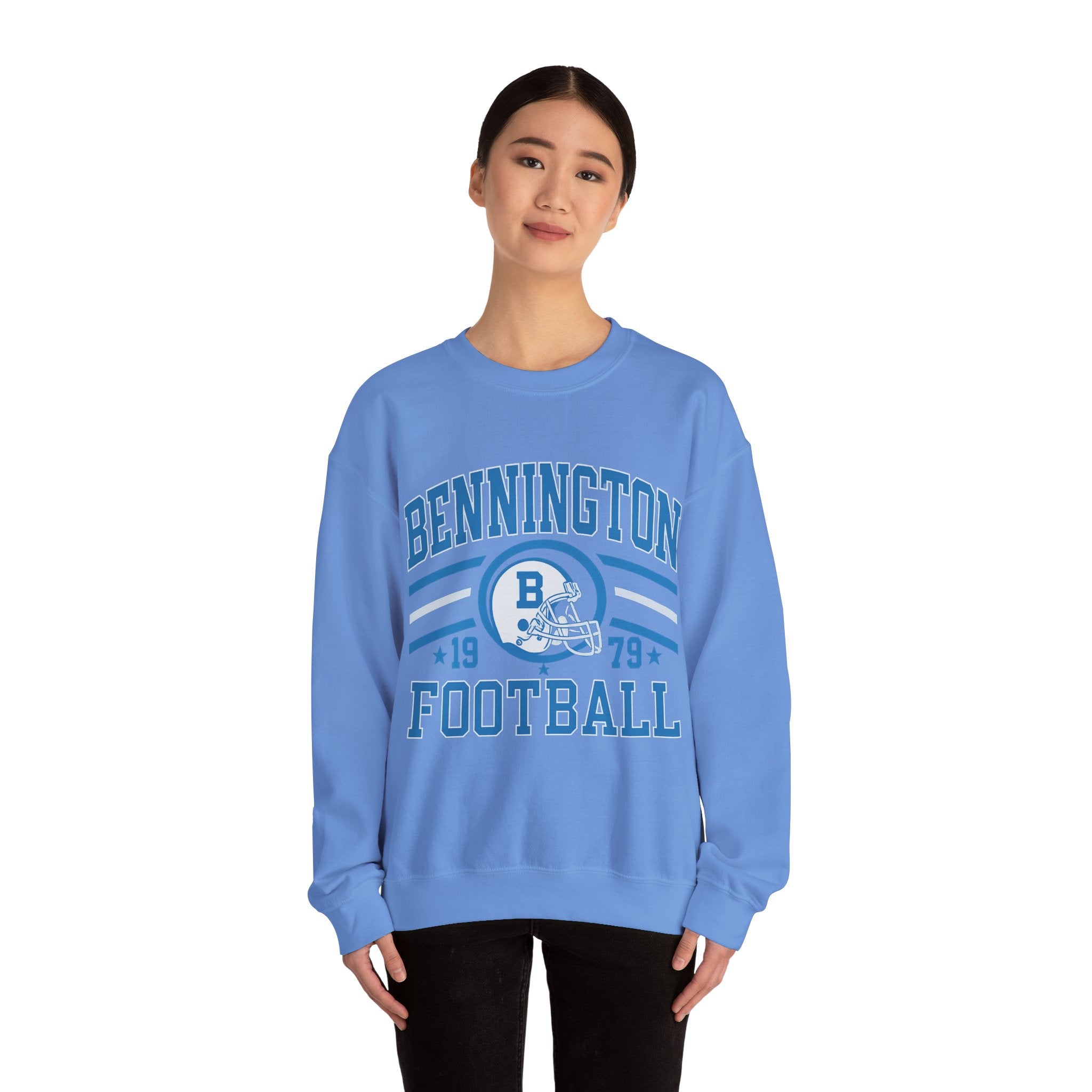 Bennington Football Sweatshirt | Unisex Crewneck for Sports Fans, Cozy Gift for Him/Her, Retro Athletic Apparel, Perfect for Game Days