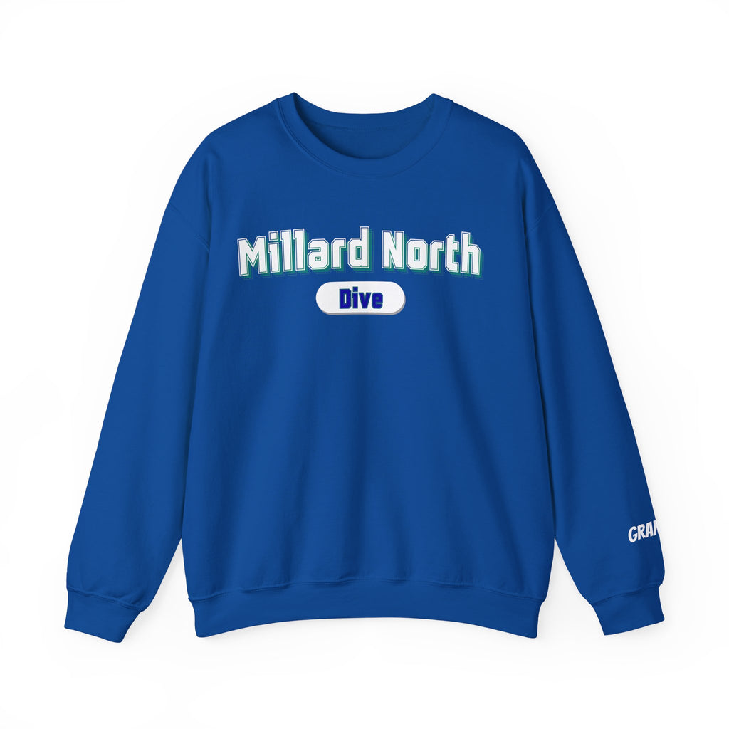 Grandma MN dive Unisex Heavy Blend™ Crewneck Sweatshirt