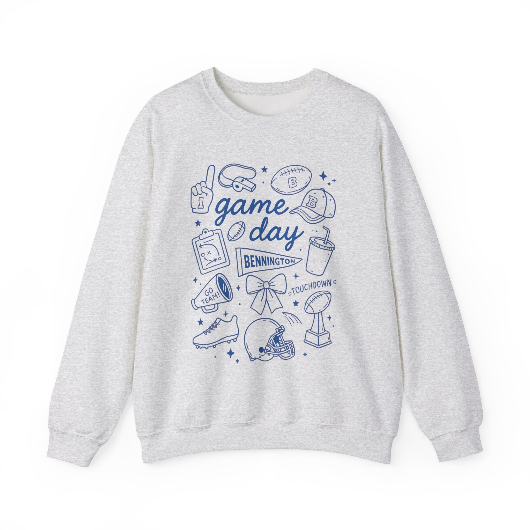 Game Day Sweatshirt - Unisex Heavy Blend Crewneck, Sportswear, Football Gift, Tailgating Apparel, Cozy Casual Fashion