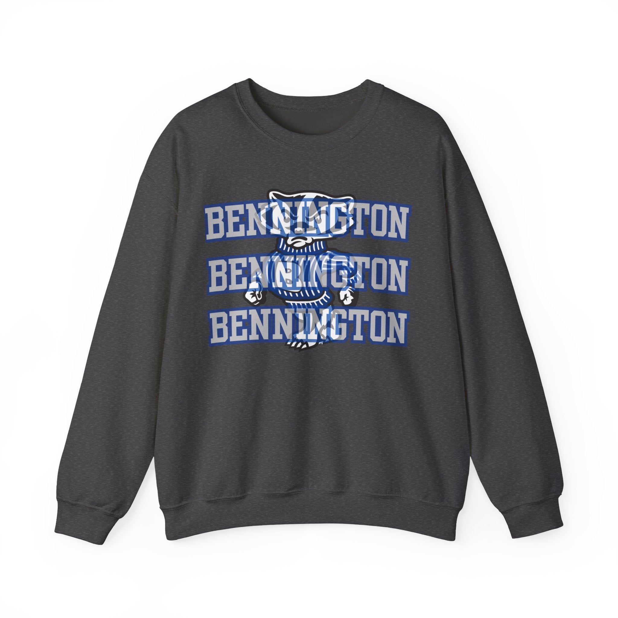 Bennington badger mascot Unisex Sweatshirt, Cozy Sweater for Casual Style, College Apparel, Gift for Students, Fall Fashion, Campus Wear