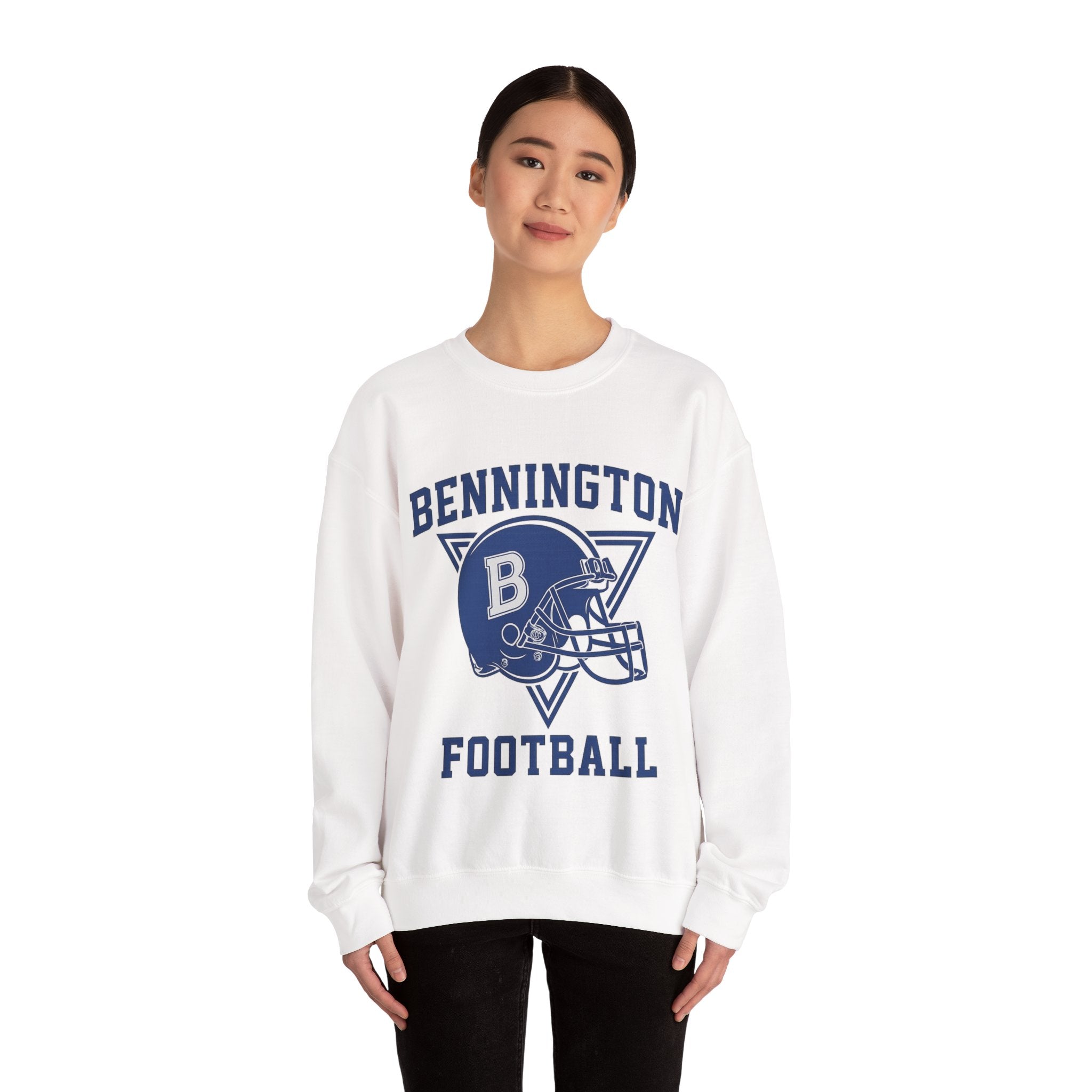 Bennington Football Crewneck Sweatshirt, Sports Apparel, Game Day Outfit, Unisex Pullover, Gifts for Fans, Comfortable Sweatshirt