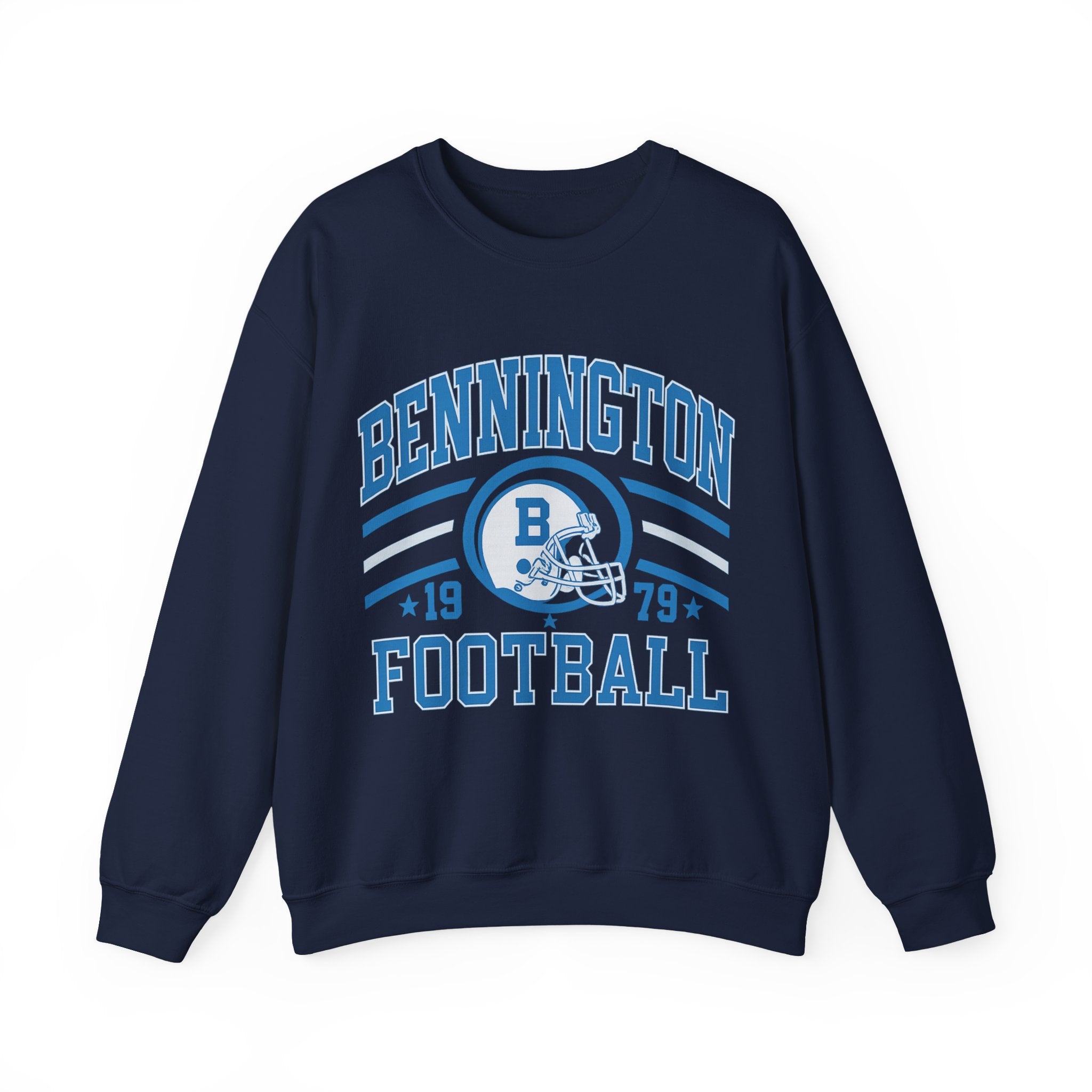 Bennington Football Sweatshirt | Unisex Crewneck for Sports Fans, Cozy Gift for Him/Her, Retro Athletic Apparel, Perfect for Game Days