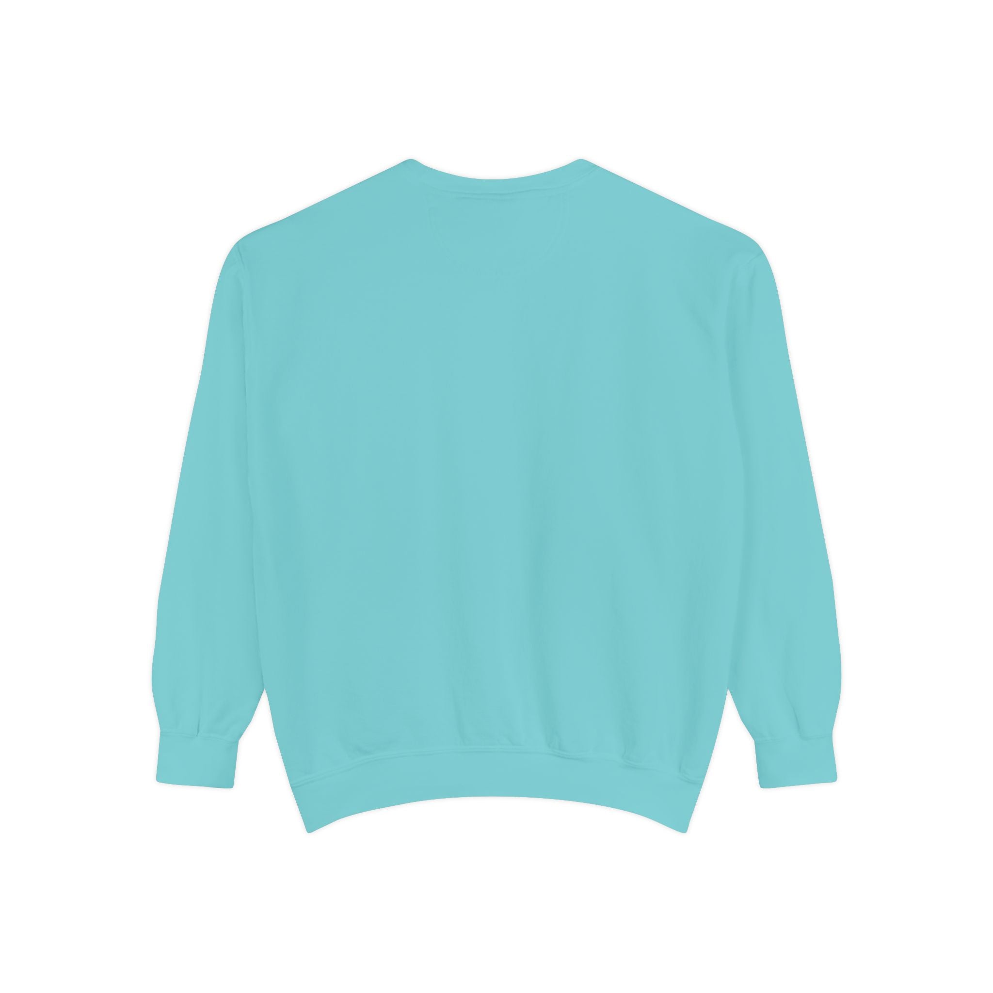 Chill Vibes Unisex Garment-Dyed Sweatshirt, Cozy Fashion, Casual Wear, Gift Idea, Comfortable Layering