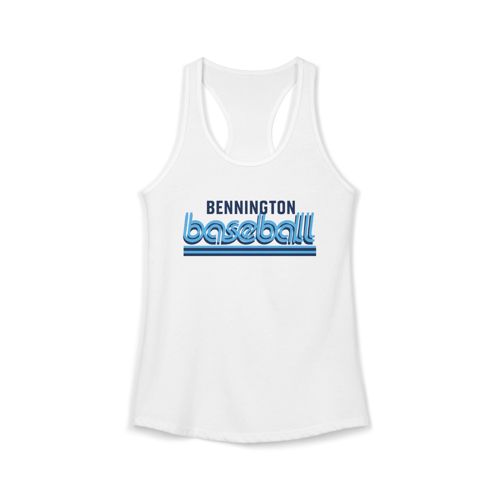 Bennington baseball Women's Ideal Racerback Tank