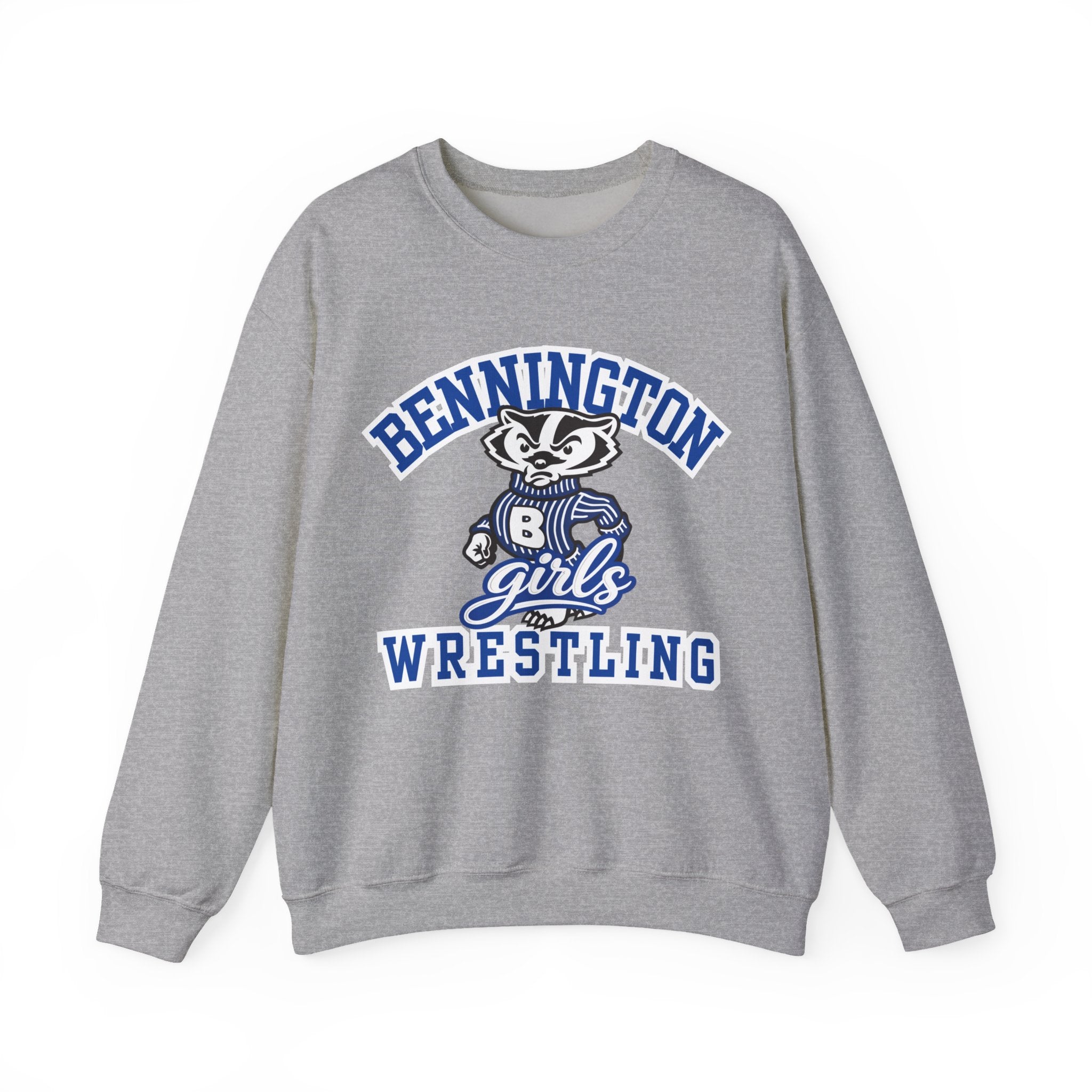 Girls Bennington wrestling Unisex Heavy Blend™ Crewneck Sweatshirt