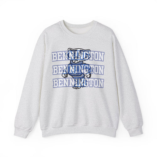 Bennington badger mascot Unisex Sweatshirt, Cozy Sweater for Casual Style, College Apparel, Gift for Students, Fall Fashion, Campus Wear
