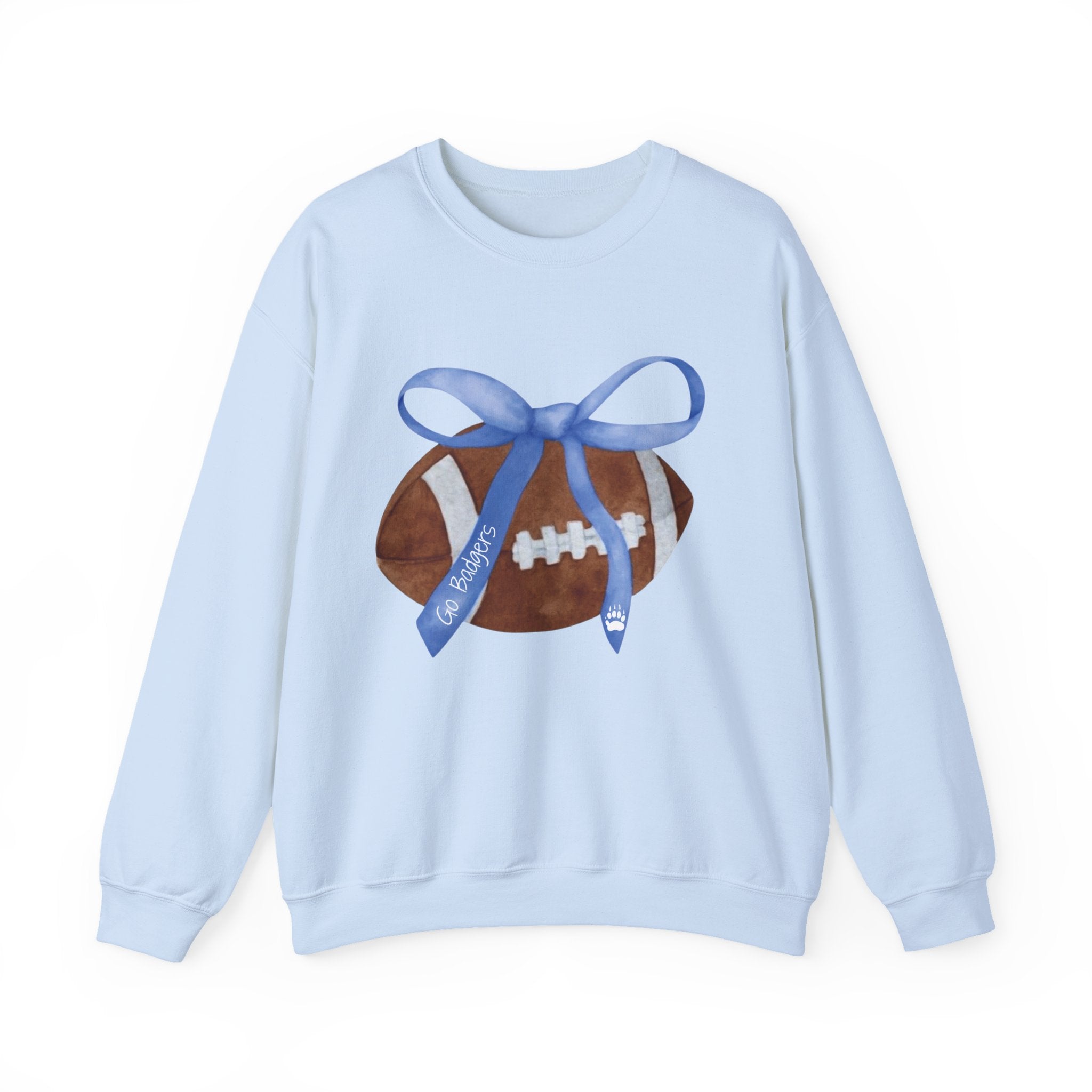 Football Love Unisex Crewneck Sweatshirt, Sports Sweatshirt, Gift for Football Fans, Cozy Apparel, Game Day Sweatshirt