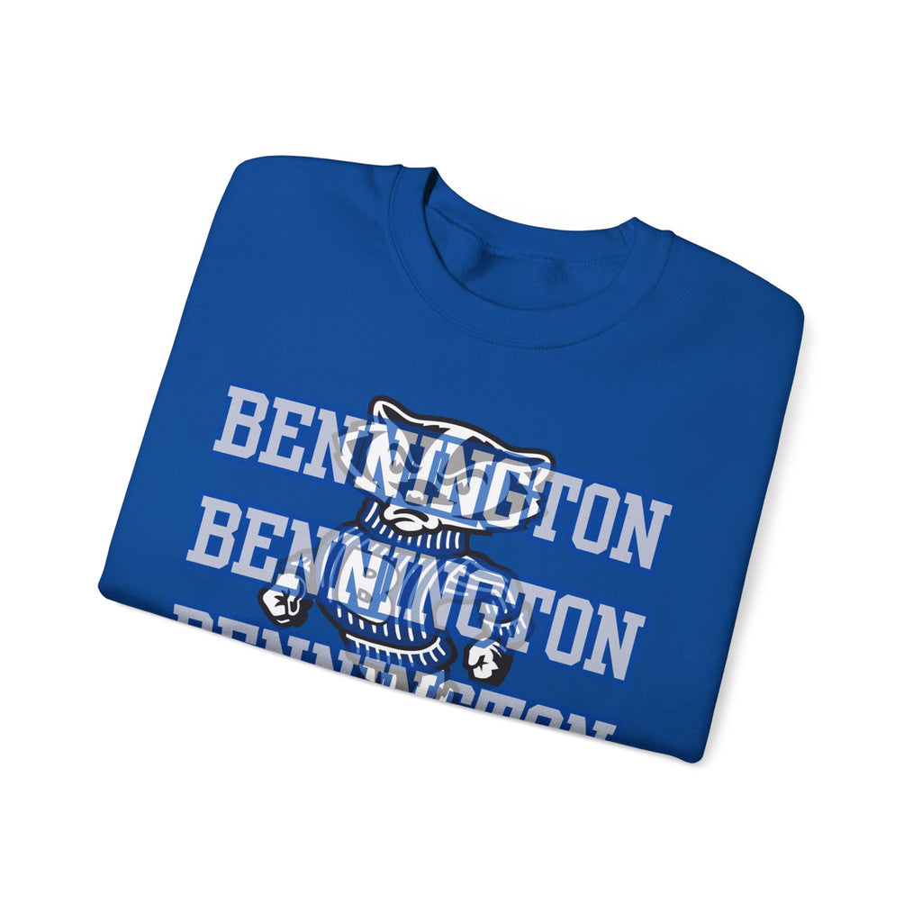 Bennington badger mascot Unisex Sweatshirt, Cozy Sweater for Casual Style, College Apparel, Gift for Students, Fall Fashion, Campus Wear