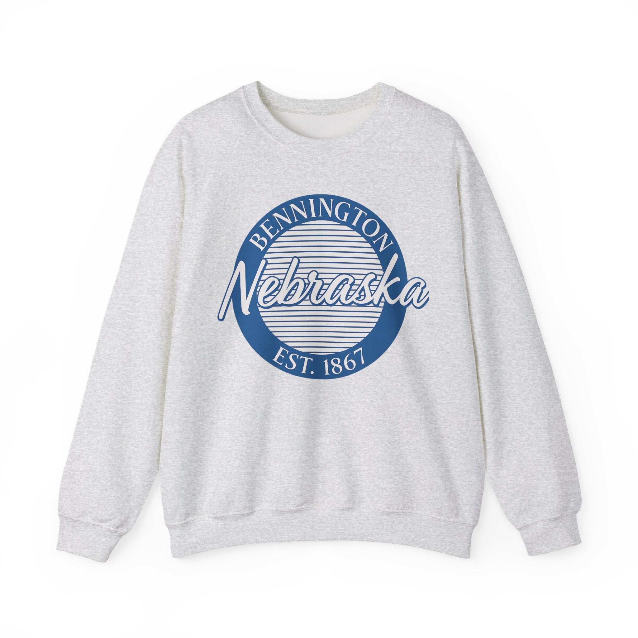 Cozy Nebraska Crewneck Sweatshirt - Vintage Style, Unisex Fashion, Perfect for Casual Wear, Gift Idea, Comfortable Layering
