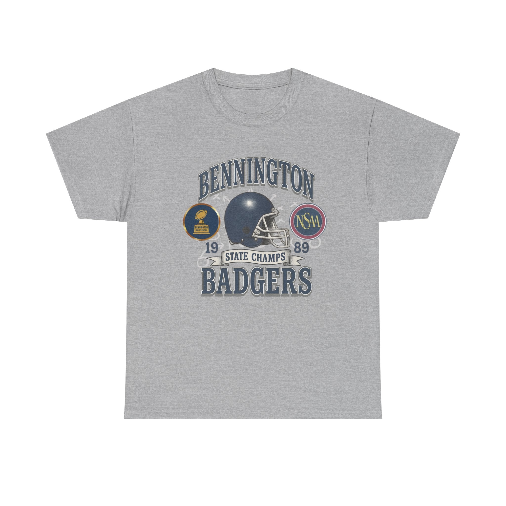 Vintage Football Unisex Heavy Cotton Tee | Perfect for Sports Fans, Game Day, Casual Wear, Gifts