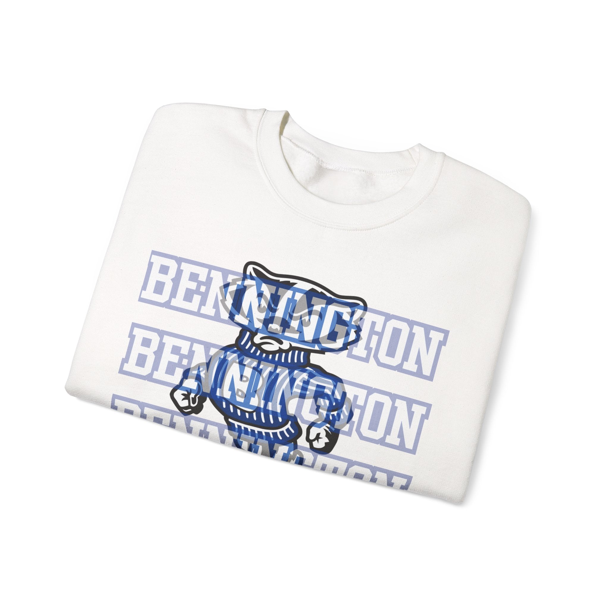 Bennington badger mascot Unisex Sweatshirt, Cozy Sweater for Casual Style, College Apparel, Gift for Students, Fall Fashion, Campus Wear